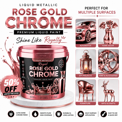 ROSE GOLD PAINT 🌹