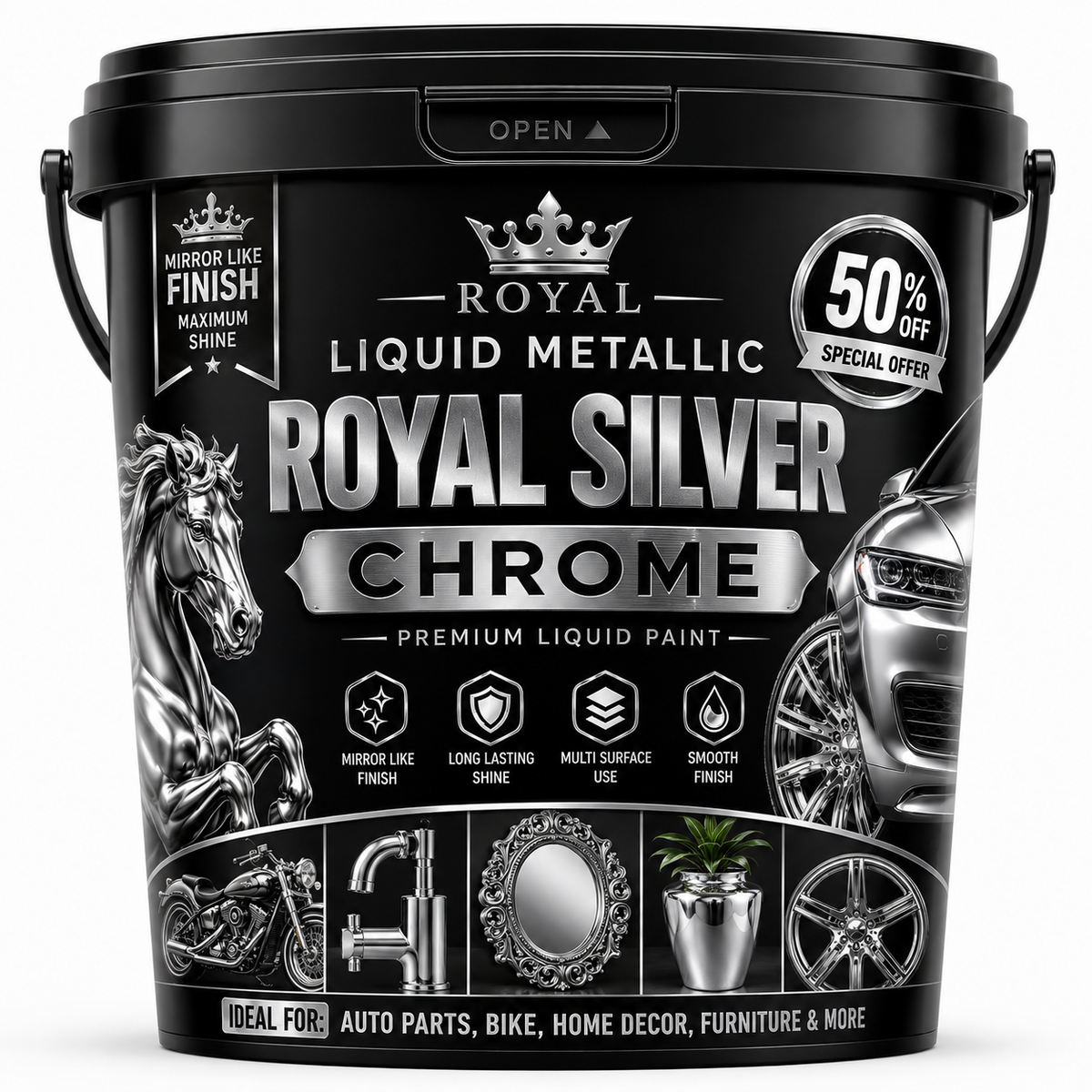Royal Silver Paint