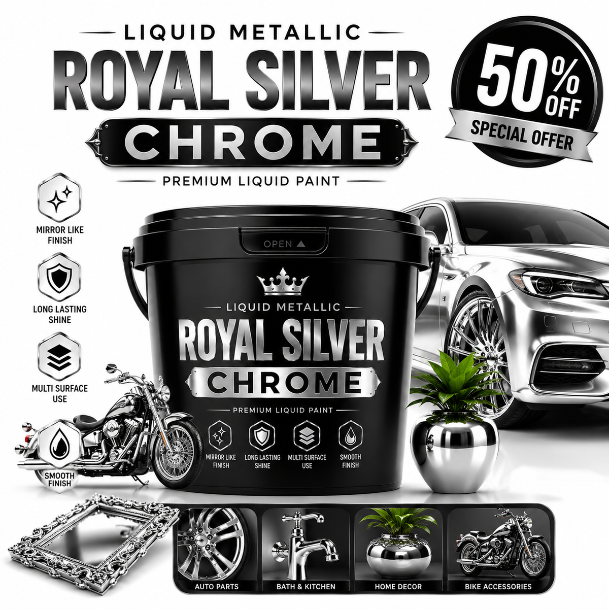 Royal Silver Paint