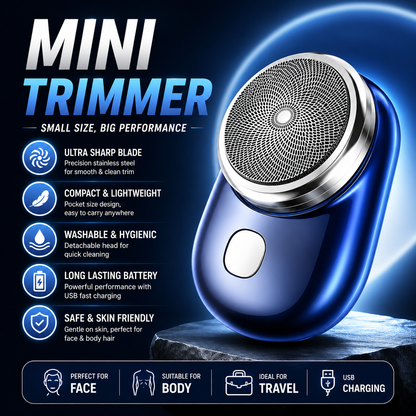 Mini Portable Shaver ⚡