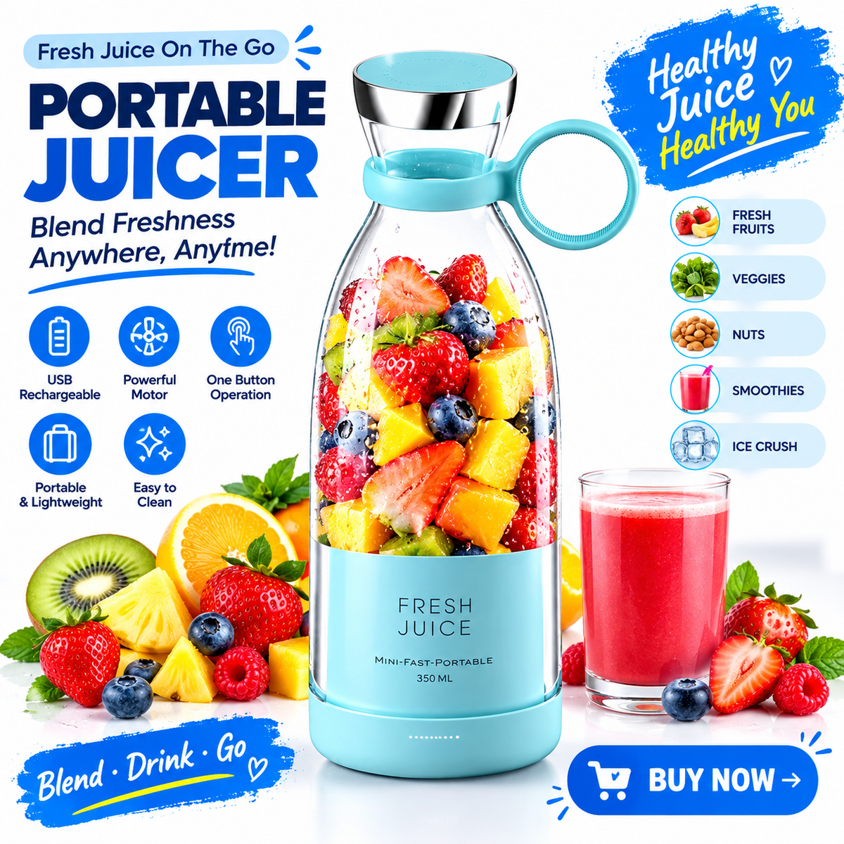 Portable Juicer Blender