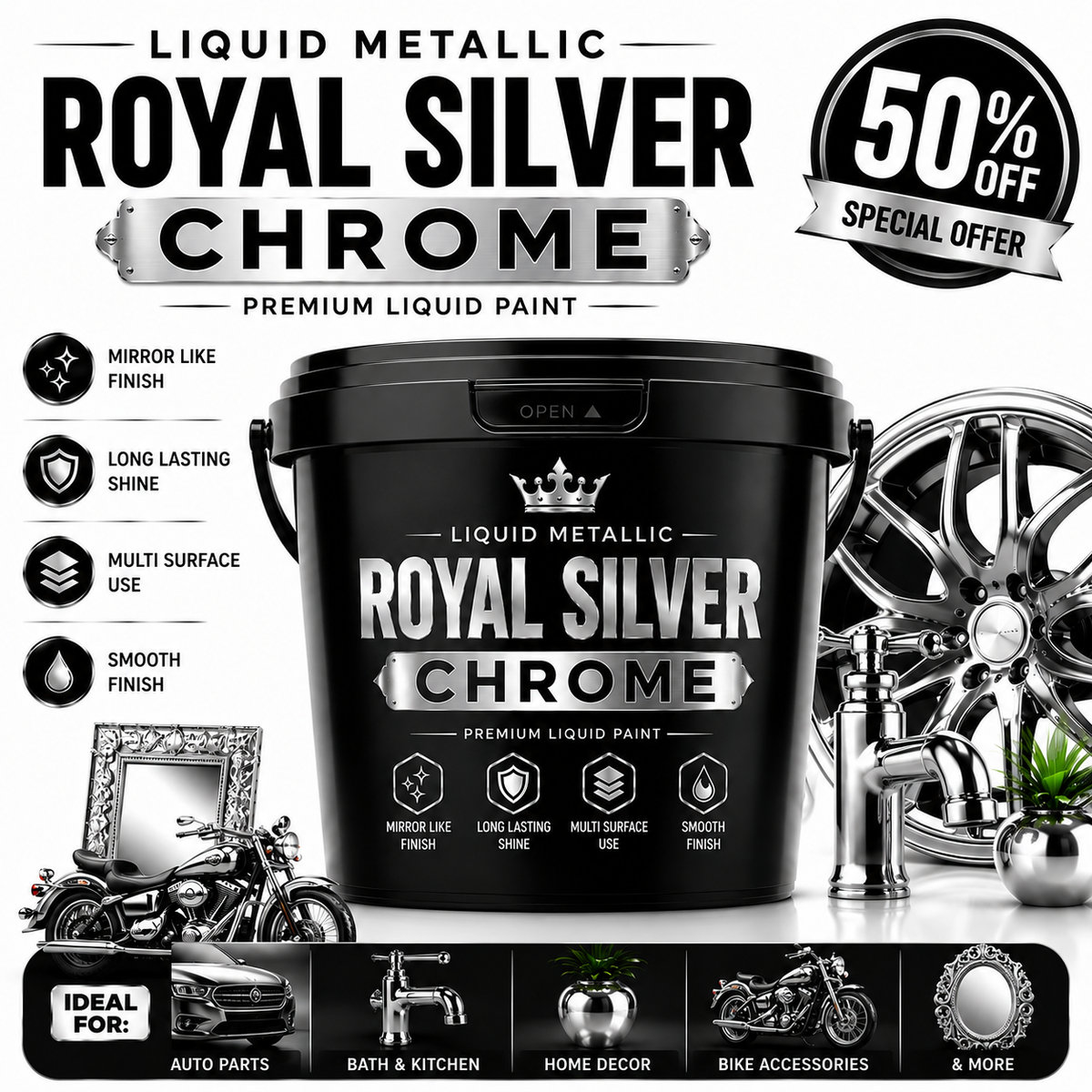 Royal Silver Paint