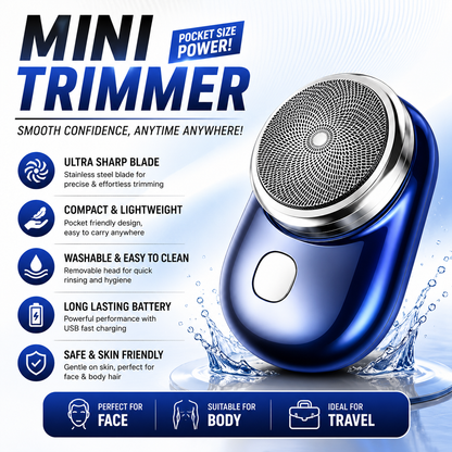 Mini Portable Shaver ⚡